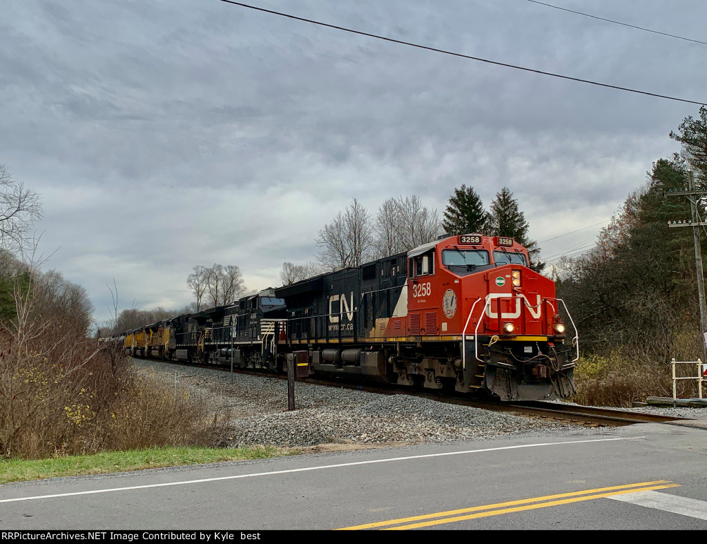 CN 3258 on 309